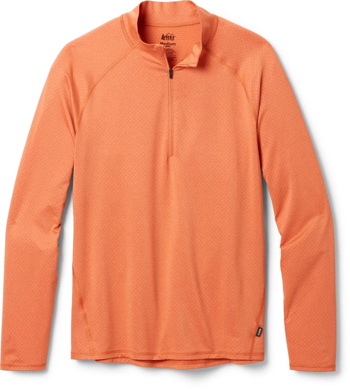 REI Co-op Lightweight Base Layer Half-Zip Top - Men's 2 REI Co-op Lightweight Base Layer Half-Zip Top - Men's - Image 2