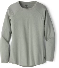 REI Co-op Lightweight Base Layer Long-Sleeve Crew Top - Women's -REI Co-op Online 1548470010