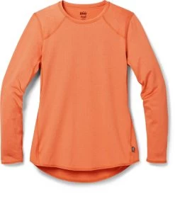 REI Co-op Lightweight Base Layer Long-Sleeve Crew Top - Women's -REI Co-op Online 1548470050
