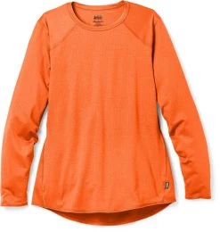 REI Co-op Lightweight Base Layer Long-Sleeve Crew Top - Women's -REI Co-op Online 1548470059