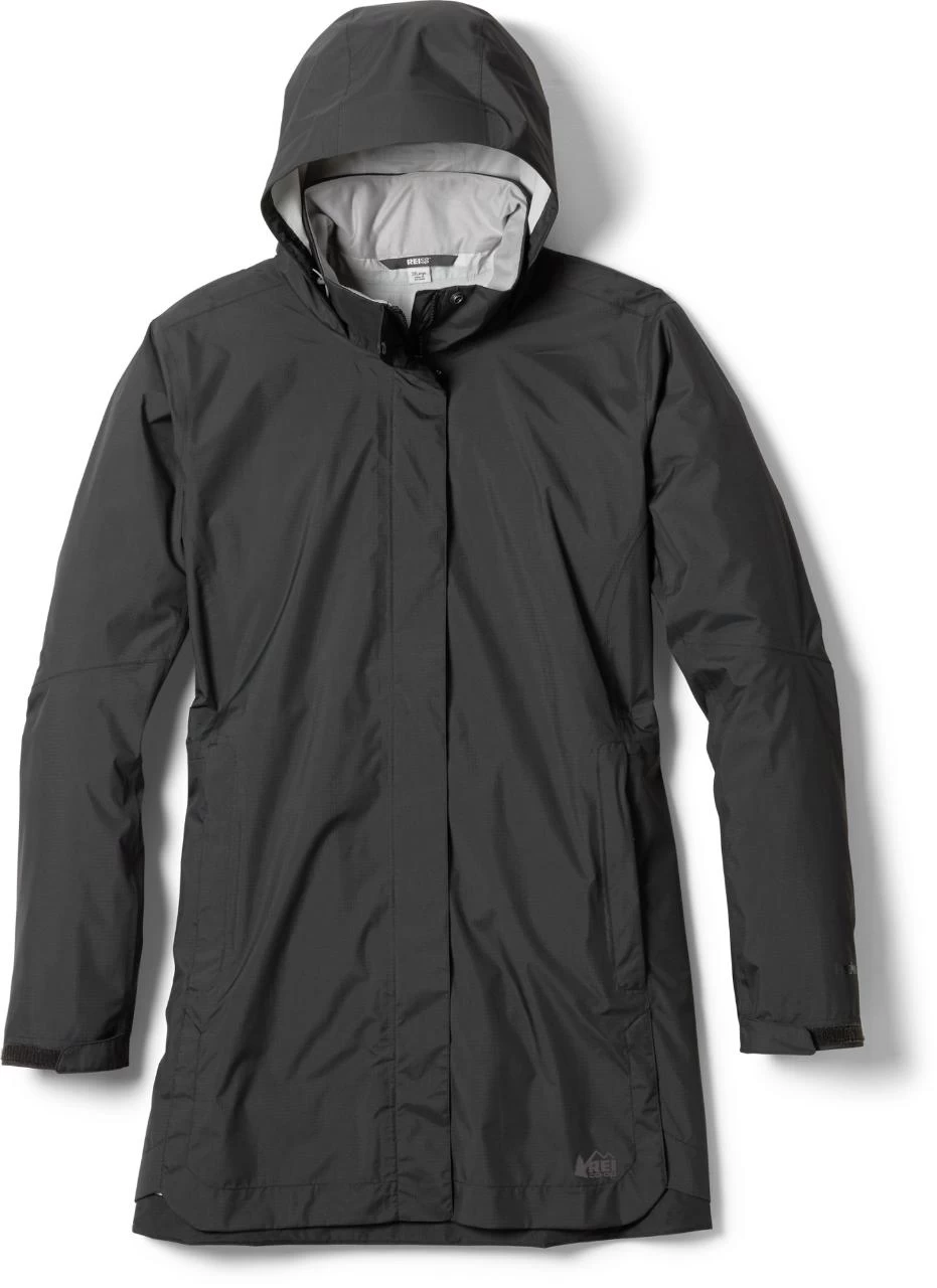 REI Co-op Rainier Long Line Rain Jacket - Women's Plus Sizes 14 REI Co-op Rainier Long Line Rain Jacket - Women's Plus Sizes - Image 14