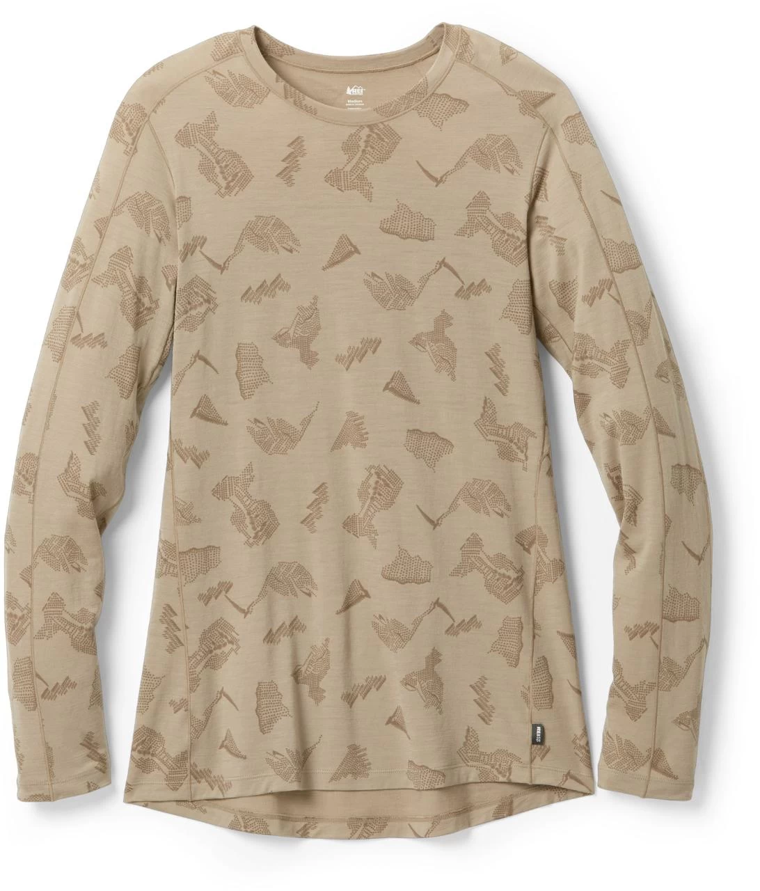 REI Co-op Merino 185 Long-Sleeve Base Layer Top - Women's 14 REI Co-op Merino 185 Long-Sleeve Base Layer Top - Women's - Image 14