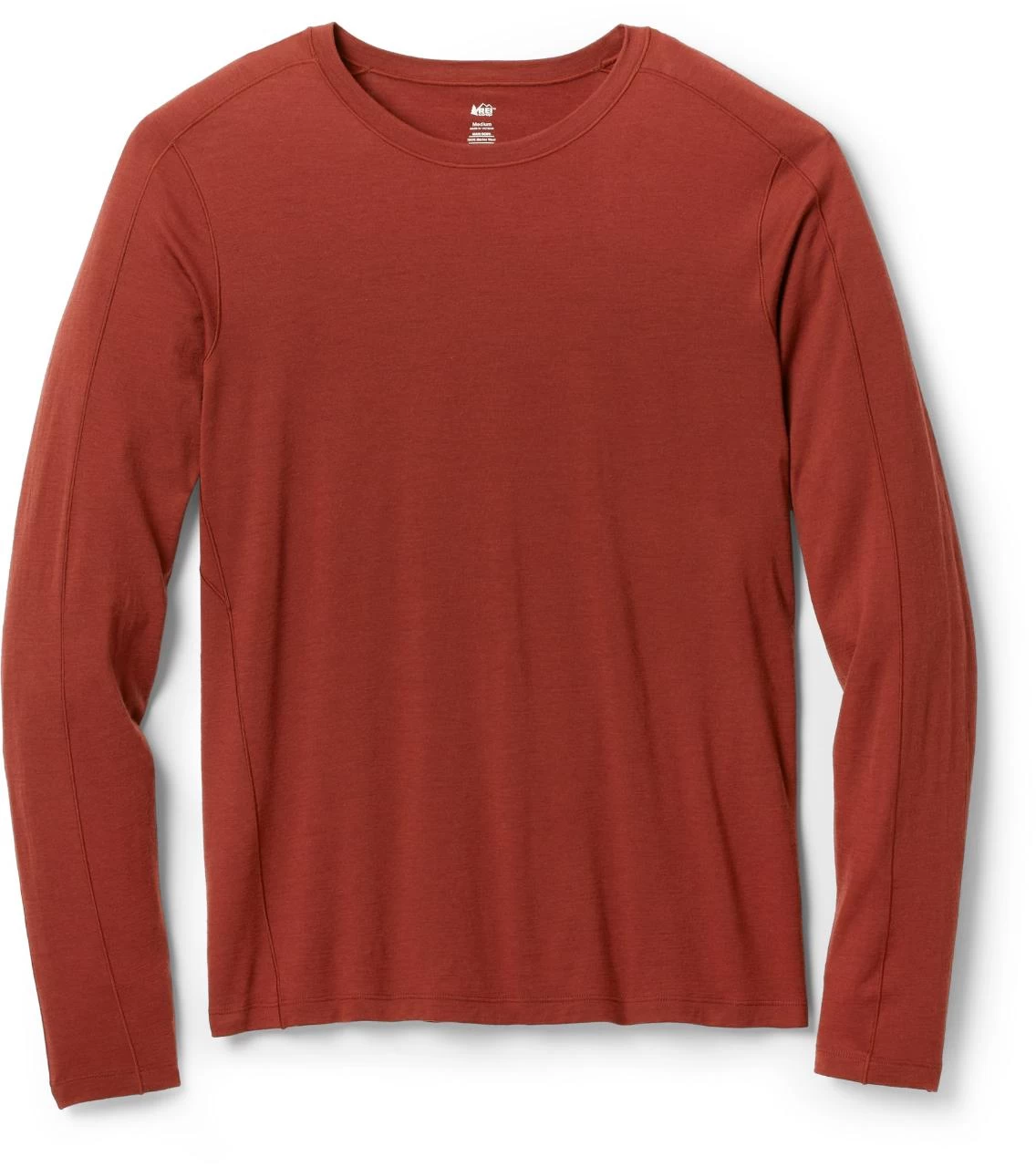 REI Co-op Merino 185 Long-Sleeve Base Layer Top - Men's 2 REI Co-op Merino 185 Long-Sleeve Base Layer Top - Men's - Image 2