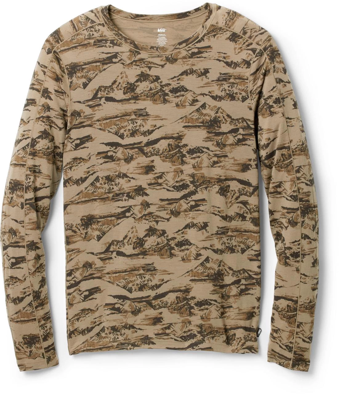 REI Co-op Merino 185 Long-Sleeve Base Layer Top - Men's 3 REI Co-op Merino 185 Long-Sleeve Base Layer Top - Men's - Image 3