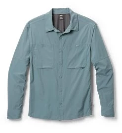 REI Co-op Sahara Solid Long-Sleeve Shirt - Men's 36 REI Co-op Sahara Solid Long-Sleeve Shirt - Men's -REI Co-op Online 1930910012