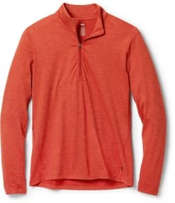 REI Co-op Midweight Base Layer Half-Zip Top - Men's -REI Co-op Online 2078780078