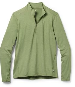 REI Co-op Midweight Base Layer Half-Zip Top - Men's -REI Co-op Online 2078780082
