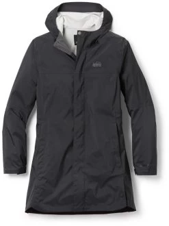 REI Co-op Rainier Long Line Rain Jacket - Women's -REI Co-op Online 2274880005
