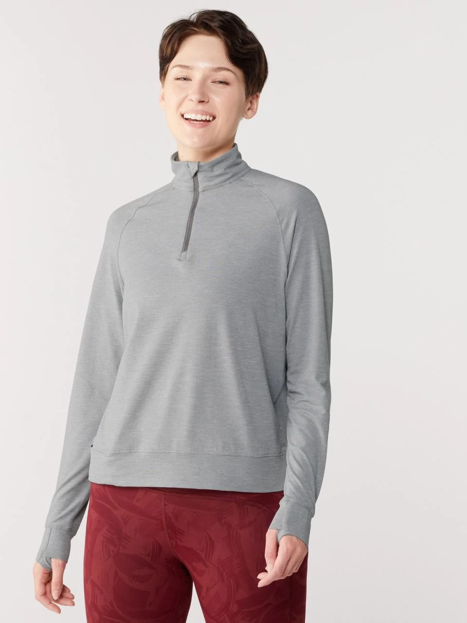 REI Co-op Active Pursuits Long-Sleeve Quarter-Zip Pullover - Women's 15 REI Co-op Active Pursuits Long-Sleeve Quarter-Zip Pullover - Women's - Image 15