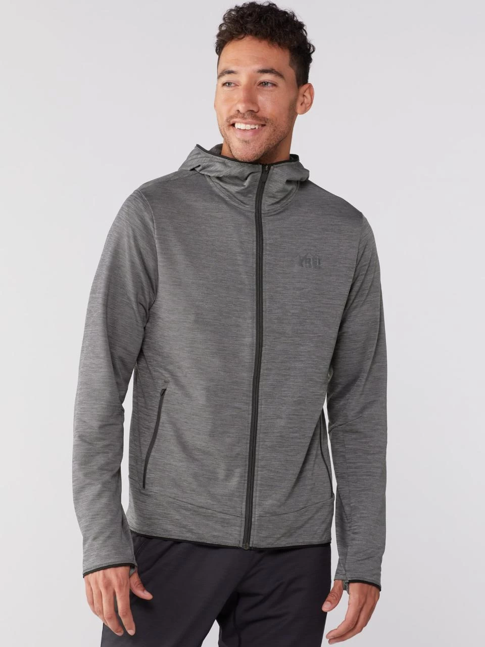 REI Co-op Active Pursuits Tech Knit Full-Zip Hoodie - Men's 19 REI Co-op Active Pursuits Tech Knit Full-Zip Hoodie - Men's - Image 19
